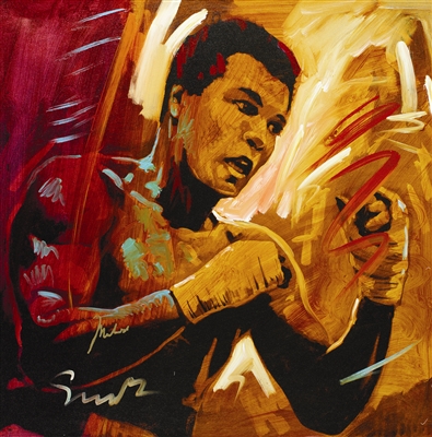 Like A Butterfly II by Simon Bull - Muhammad Ali