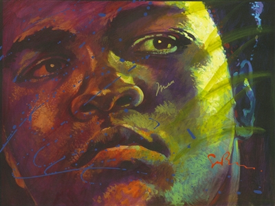 Reflections CVIII by Simon Bull - Muhammad Ali