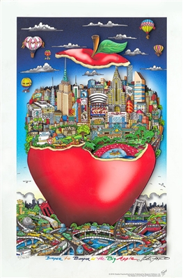 Bumper to Bumper in the Big Apple by Charles Fazzino