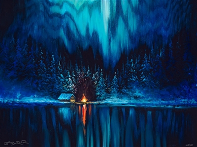 Alone by the Fire by Matt Beyrer
